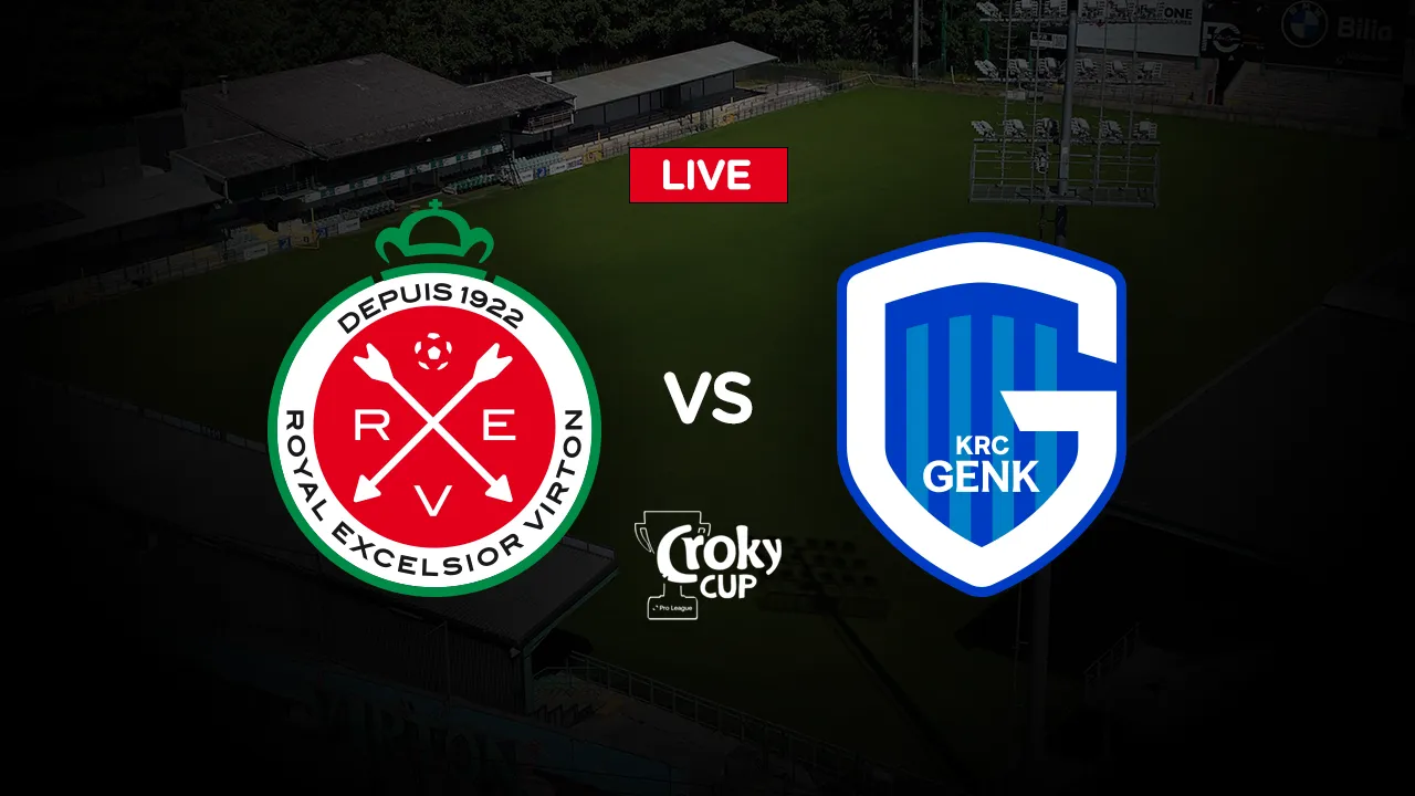 Virton vs Genk - En direct sur TV Lux samedi 17 octobre 2026 à 20h45 au Stade Yvan Georges, dans le cadre des 16es de finale de la Coupe de Belgique