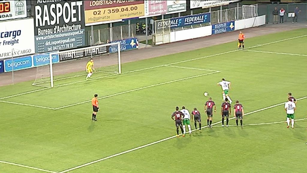 FOOTBALL : BELGACOM LEAGUE : RWDM-BRUSSELS - EXCELSIOR VIRTON
