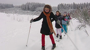 Bertrix : ouverture des pistes de ski de fond avec du nouveau matériel