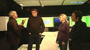 TV Lux : visite d'une délégation Ecolo