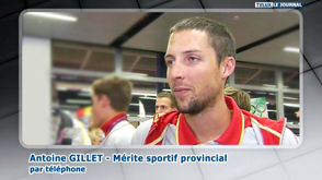 Bertrix : Antoine Gillet, mérite sportif provincial