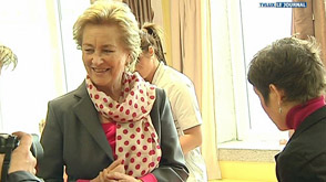 Marche-en-Famenne : La Reine Paola 