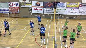 Volley-ball  : Athena - Bastogne (P1 Dames)
