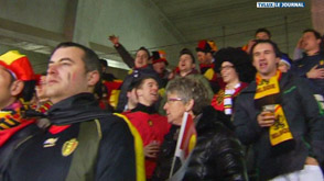 Province : Supporters diables rouges au Heysel