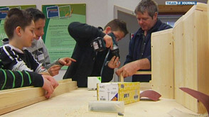 Libramont : Les enfants sensibilisés aux métiers de la construction