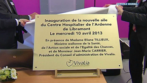 Libramont : Nouvelle aile pour l'hôpital du Centre Ardenne