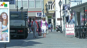 Arlon : Rouvrir le piétonnier aux voitures en hiver ?