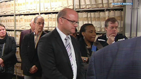 Arlon : visite aux Archives de l'Etat