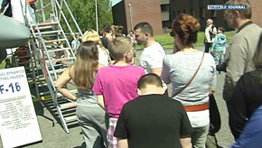 Marche-en-Famenne : portes ouvertes de la composante terre de la Défense