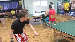 Beach tennis de table