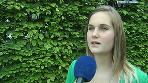 Durbuy : itw Manou inauguration des récollets