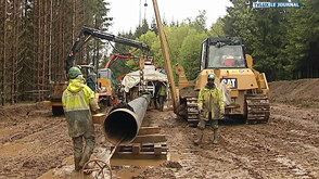 Province : construction du gazoduc par Fluxys