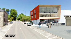 Libramont : le futur siège de TV Lux