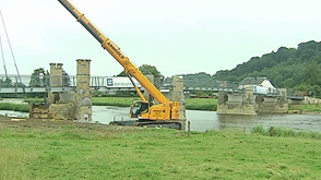 Chassepierre : le pont du Breux reconstruit