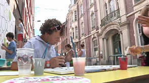 Dinant : Rencontre de jeunes Français et Finlandais