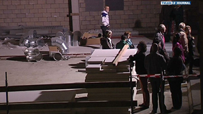 Bertrix : visite du chantier « centre culturel »