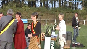 Libin : mariage sur le terrain de foot