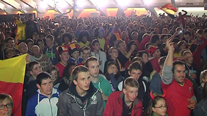 Formidable ambiance pour Croatie - Belgique au LEC (Libramont)