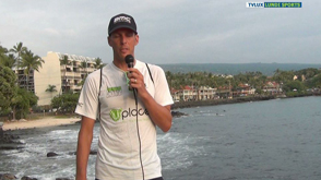 Axel Zeebroeck à l'ironman d'Hawaï