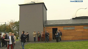 Grapfontaine : inauguration de l'observatoire centre ardenne