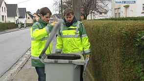 Athus : déchets, la main dans le bac