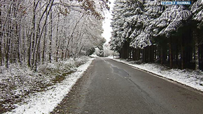 Premières neiges en Luxembourg