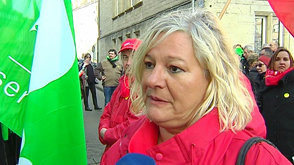 Arlon : le personnel des finances manifeste