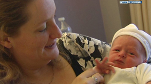 Arlon : le premier enfant de lannée 2014 est né