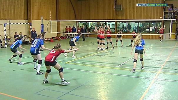 Volley Dames : Bouillon - Athena