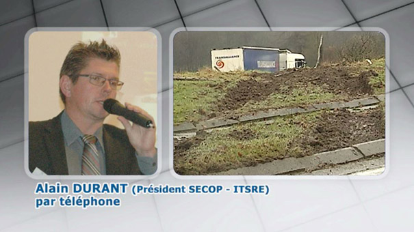 Accident de Verlaine: la problématique des chauffeurs de l'Est