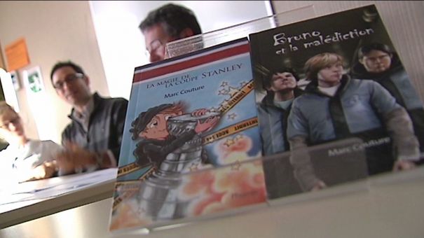 Marche: visite d'un écrivain québecois 