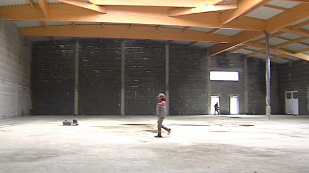 Rouvroy : le chantier du hall sportif et culturel