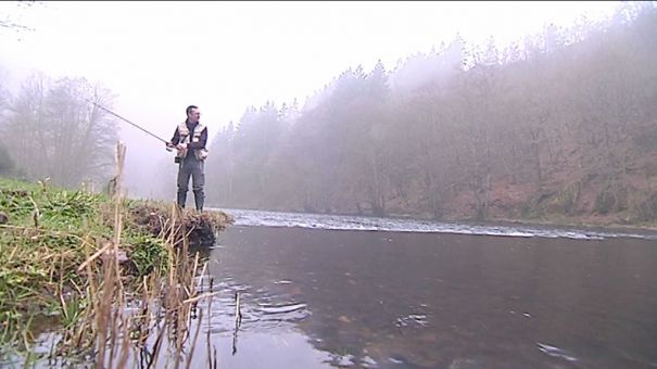 La Roche. Ouverture de la pêche. 