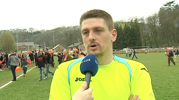 Kévin Aerts, gardien de but de Bomal 