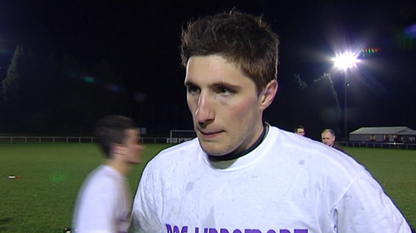 Bertrand Nique, gardien de but de Libramont 