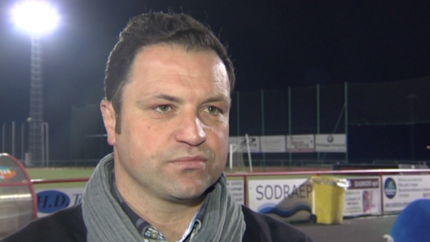 Lionel Zanini, entraîneur de Bertrix 