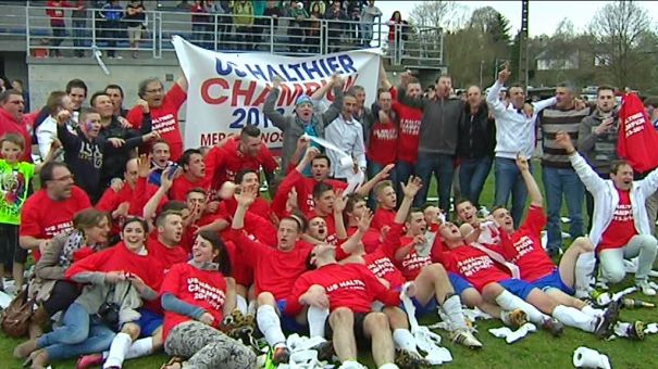 Football : la fête lors du titre d'Halthier en P2C