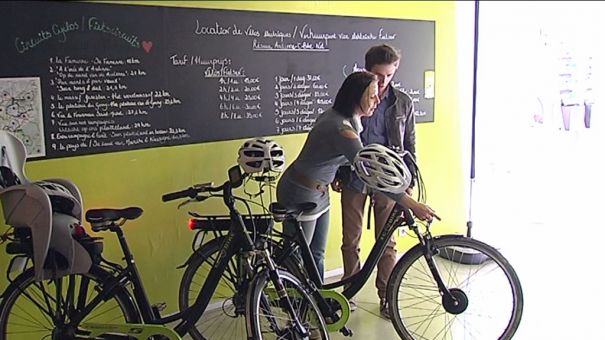 Location de vélos électriques en Famenne