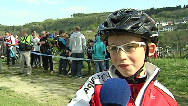 Louis lors du ROC d'Ardenne 2014 