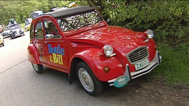 Gouvy. Rassemblement de 2 CV