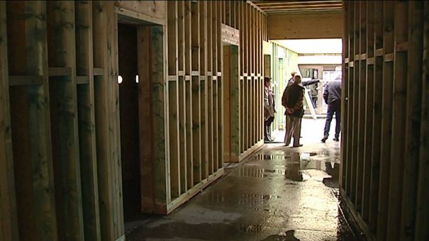 Mont (Houffalize): chantier ouvert de l'IMP 