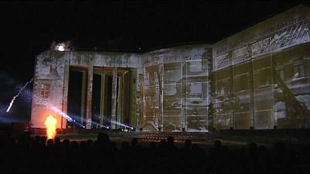 Bastogne : spectacle « Mapping » pour le Memorial Day 