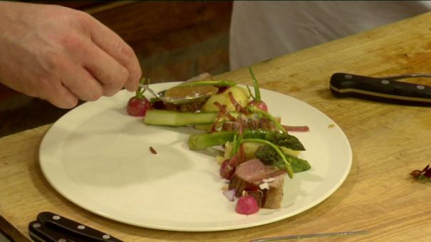 Le porcelet aux radis glacés