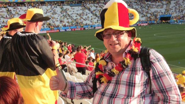 Thierry Toussaint au Brésil pour applaudir les Diables