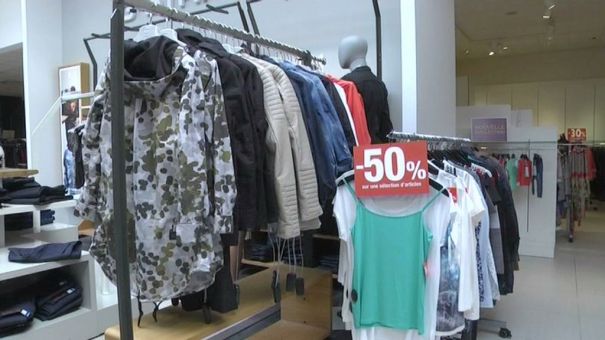 Début de soldes encourageant à Ciney 