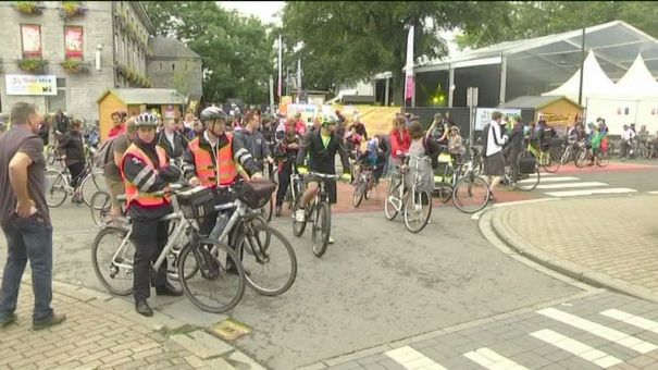 Rochefort. Dans les roues de la Fiesta vélo