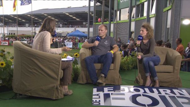 Invités Philippe GROGNA, Directeur de Biowallonie et Valérie Op de Beeck, UNAB