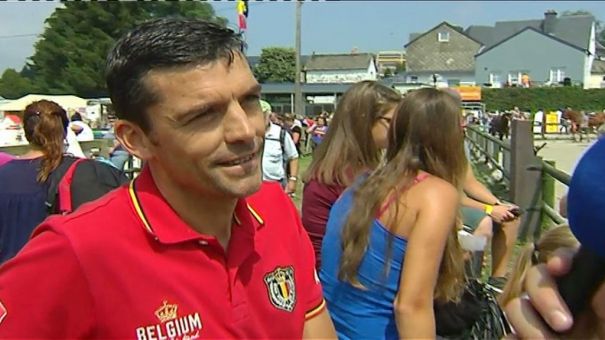 Interview d'un visiteur au Jumping