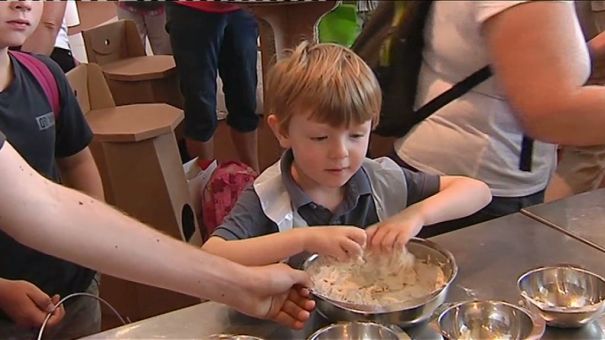 Circuit du pain par l'école de La Reid