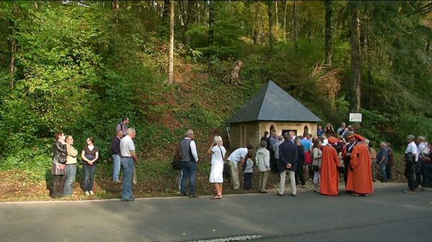 Orval : inauguration de l'abri du Neufmoulin